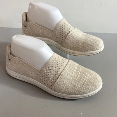 Clarks Cloudsteppers Natural Interest Breeze Vibe Mujer Talla 8.5 Sin cordones Brillo Foto 1 de 4