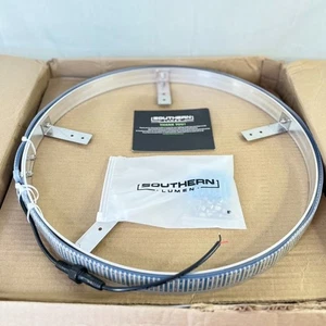 17" 7 Row Pure White Ultimate Intensity Wheel Rings Rim Light Kit - Picture 1 of 2