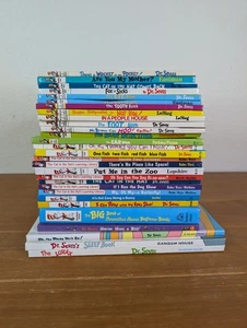 Lot of 29 Dr. Seuss Beginner’s And Bright And Early Children’s HC Books - Foto 1 di 6