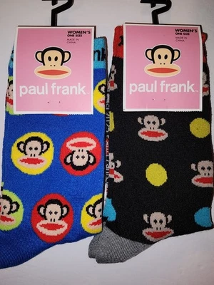 New Paul Frank 2 Pairs Socks  - Image 1 of 4