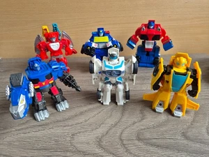 RETTUNGSBOTS TRANSFORMERS FAHRZEUG KONVOLUT HASBRO PLAYSKOOL RESTPOSTEN X 6 - Bild 1 von 4