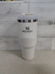 Stanley Quencher Edelstahlbecher weiß Reisebecher Tasse 30 Unzen - Bild 1 von 8