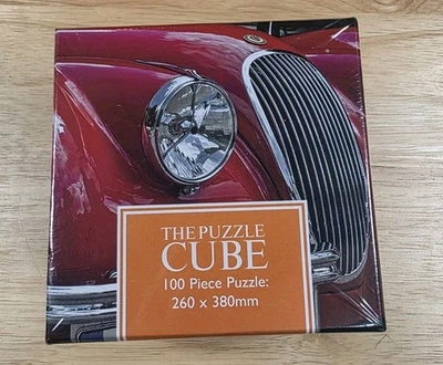 The Puzzle Cube 100 Piezas Puzzle Jaguar XK140 Automóvil Robert Frederick Ltd.  Foto 1 de 4