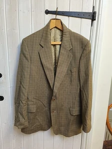Vintage Jaeger Mens Jacket Tweed Size 54R Wool - Picture 1 of 12