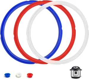3 Pack Sealing Ring 6 Qt for Instant Pot Sealing Rings for 5/6 Qt Insta Pot, wit - Picture 1 of 12