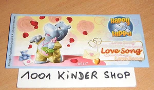 KINDER DE117 DE 117 HAPPY HIPPO TALENTSHOW BPZ VARIANTE NEUTRAL - Photo 1/1