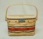 Longaberger 2007 Collectors Club Homestead Gathering Basket Combo Family Signed