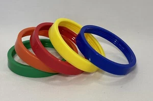 Magic Bullet Model MB1001 5 Colored Lip Cup Rings Replacement - Picture 1 of 2