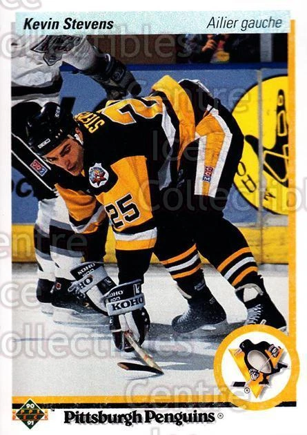 1990-91 Upper Deck French #14 Kevin Stevens - Image 1 of 1