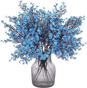 Momkids 6 Pcs Artificial Flowers Fake Babys Breath Bouquet Bulk Faux Gypsophila - Picture 1 of 12