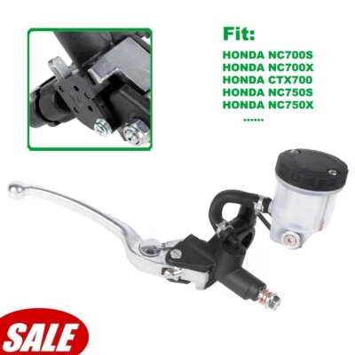 For Honda NC 700S/X 750S CTX700 Brake Master Cylinder Pump w/ Lever Oil Tank Cup - Image 1 of 4