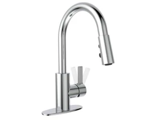 Belanger 6240CP Pull-Down Laundry / Bath Tub Faucet with Swivel Spout - Picture 1 of 4