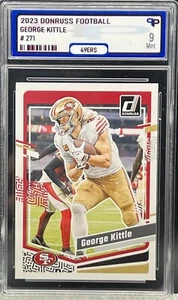 George Kittle 2023 Panini Donruss - #271 | Parish Products Grading 9 - Picture 1 of 2