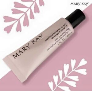 Mary Kay Foundation Primer 🖤❤️Sunscreen Broad Spectrum SPF 15 1oz