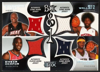 Shaq Wallace Okafor O'Neal 2004-05 Topps Luxury Box & 1 Quad Jersey /450 🔥 - Image 1 of 2