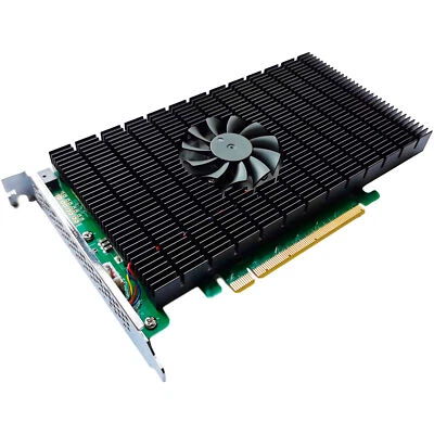 HighPoint SSD7505 PCIe 4.0 > 4x M.2 NVMe SSD, RAID-Karte - Bild 1 von 4