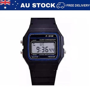 New Classic Digital Watch F-91W Unisex Retro Vintage AU - Picture 1 of 6