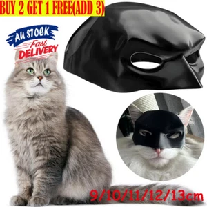 Batman Mask for Cats 3D Printed Halloween Cosplay Bat Cat Avenger Mask Costumes - Picture 1 of 23