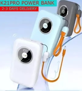 Portable Power Bank 20000mAh Dual Port 22.5W LED PD Mini Fast Charge For Phone - Picture 1 of 33
