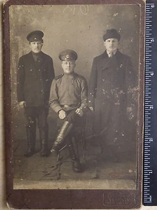 WW1 Russian Soldier Cabinet Photograph (161-0116) - Picture 1 of 5