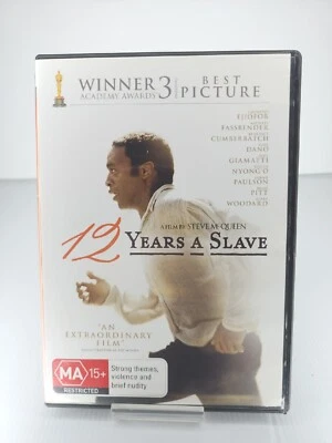12 Years A Slave DVD Benedict Cumberbatch Brad Pitt Chiwetel Ejiofor Paul Dano - Image 1 of 3