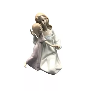 Figura de porcelana madre e hija, de Paul Sebastian. Vintage 1990. - Imagen 1 de 6