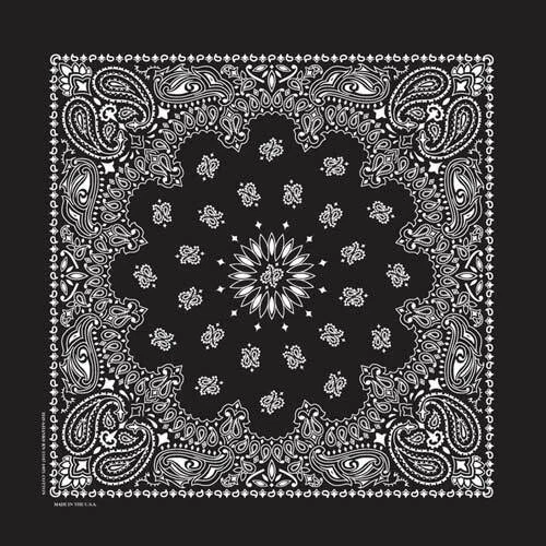 Hav-A-Hank USA Made 100% Cotton Paisley Bandannas Bandanas 22"X22" - Image 1 of 1