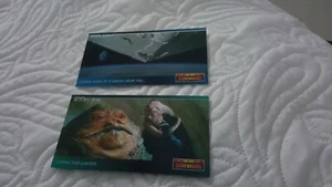 Topps-Widevision-1995-Star-Wars-Trading-Card 1995 set of 2 mint - Picture 1 of 3