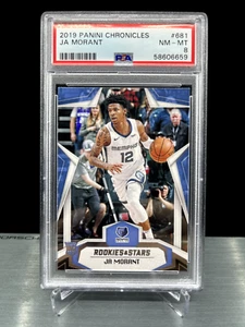 2019 JA MORANT ROOKIE - Panini Chronicles #681 RC PSA 8 Rookies & Stars - Picture 1 of 5