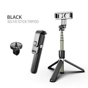 Bluetooth Scalable Selfie Stick Extension Pole with Tripod Cellphone Holder