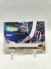 2022-23 Series 1 UD Canvas #C26 Elvis Merzlikins - Columbus Blue Jackets