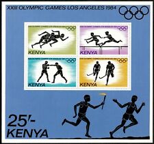 Kenya 1984 - Los Angeles Summer Olympics - Souvenir Sheet - Scott 301 - MNH