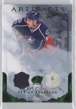 2010-11 Upper Deck Artifacts Emerald Jersey/Patch /50 Derick Brassard #34 Patch
