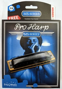 HOHNER HARMONICA PRO HARP MS SERIES HIGH QUALITY (MADE IN GERMANY) - in Key F# - Picture 1 of 3