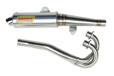 Sparks Racing X-6 Stainless Steel Big Core Full Exhaust Honda Trx400ex - Image 1 of 2