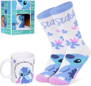 Disney Stitch Set de Regalo con Taza y Calcetines | Taza de Café Café Taza de Té - Imagen 1 de 6