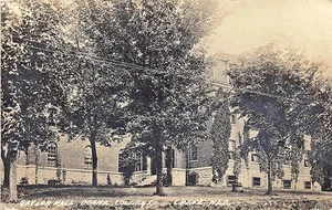 Crete NE Gaylor Hall Doane College RPPC Postcard - Picture 1 of 2