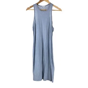 Standard James Perse NWT Scoop Back Tank Dress Size 1 US Small Light Blue - Picture 1 of 10