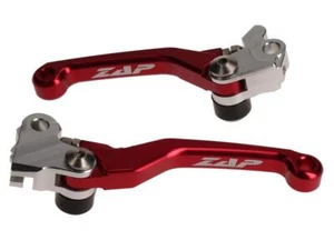 ZAP Kupplungs-Bremshebel Set Flexs passt an Honda CRF 250, 450 04-06 rot - Bild 1 von 2