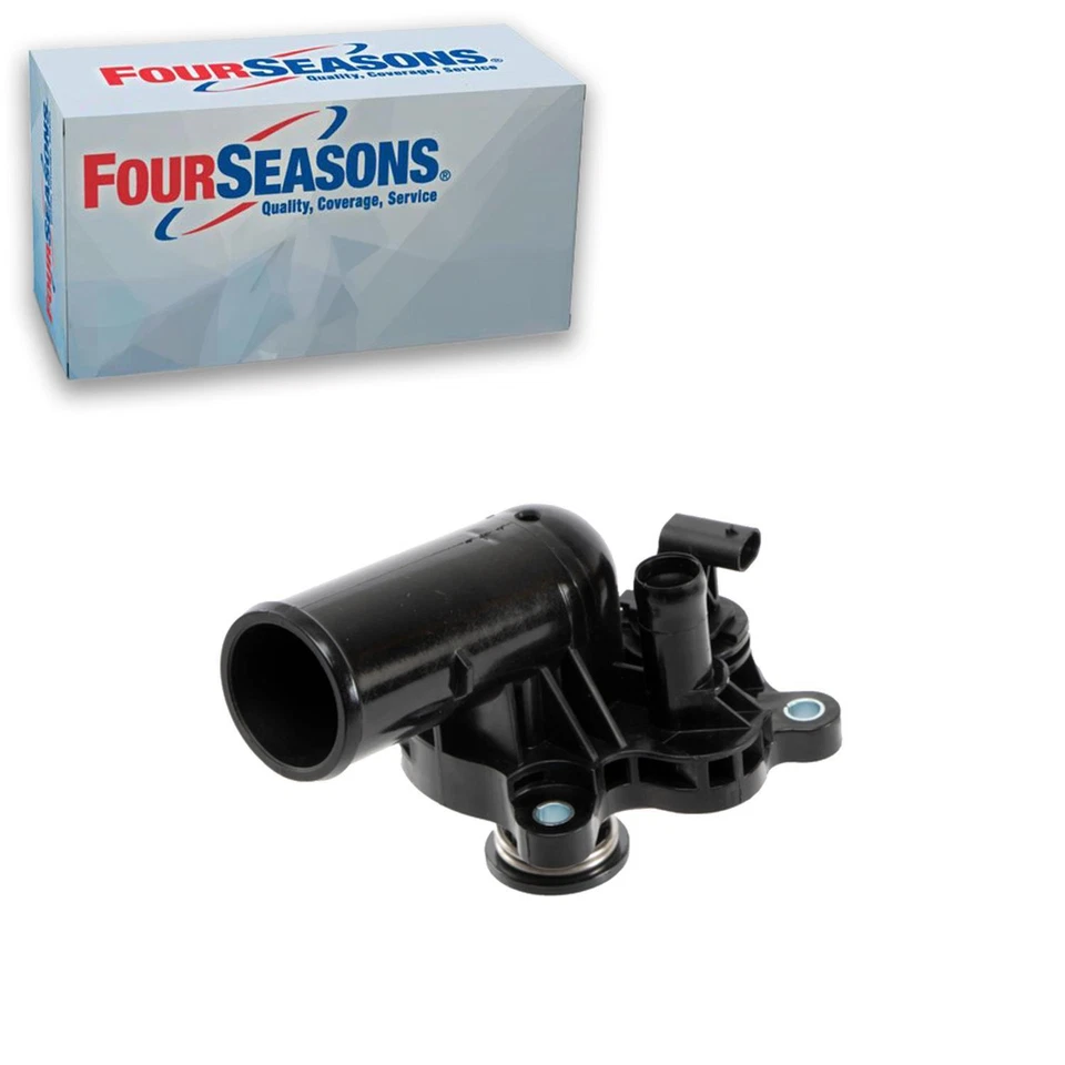 Termostato de refrigerante de motor 4 estaciones/conjunto de salida de agua para Dodge Durango 16-21 Foto 1 de 4