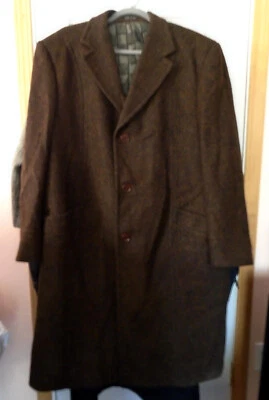 Jhane Barnes 男式 44 码豪华羊驼外套意大利制造 — 第 1/4 张图片