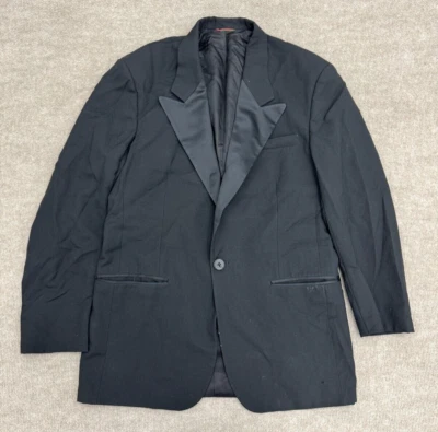 Цвета на Alexander Julian черный 1 кнопка костюм куртка мужской размер 40L - Изображение 1 из 4