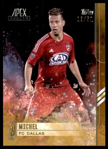 2015 Topps Apex MLS Gold #9 Michel /50