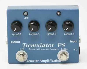 Demeter TRM-PS Tremulator w/Presets Guitar FX Pedal - Picture 1 of 4