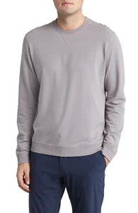 NEU MIT ETIKETT JOHNNIE-O $ 108 CORBET SWEATSHIRT MIT RUNDHALSAUSSCHNITT IN METEOR GRÖSSE L LARGE - Bild 1 von 4
