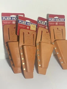 4 Vintage NOS Nicholas Leather plier tool holder - Picture 1 of 10