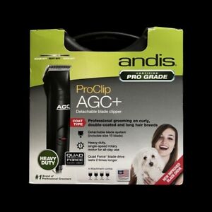 New Andis ProClip AGC+ Detachable Blade Clipper Dog Pet comes with Case