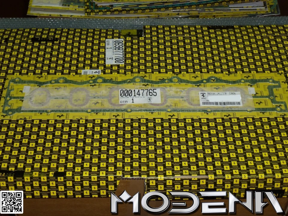 Ferrari Testarossa Ventildeckeldichtung links Valve Cover Sealing Seal Gasket LH Foto 1 de 1