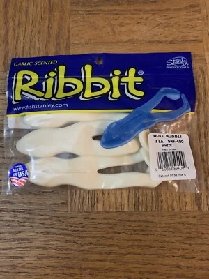 Stanley Ribbit рыбы бык Ribbit белый-1ea Pk из 3 ea совершенно новый корабли N 24 часов - Изображение 1 из 4