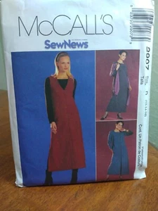 McCalls 2907 Schnittmuster Misses Kleid Oberteil Pullover Gr. D 12-16 neu aus altem Lagerbestand ungeschnitten - Bild 1 von 9